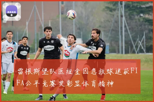 雷根斯堡队医纽金因急救球迷获FIFA公平竞赛奖彰显体育精神